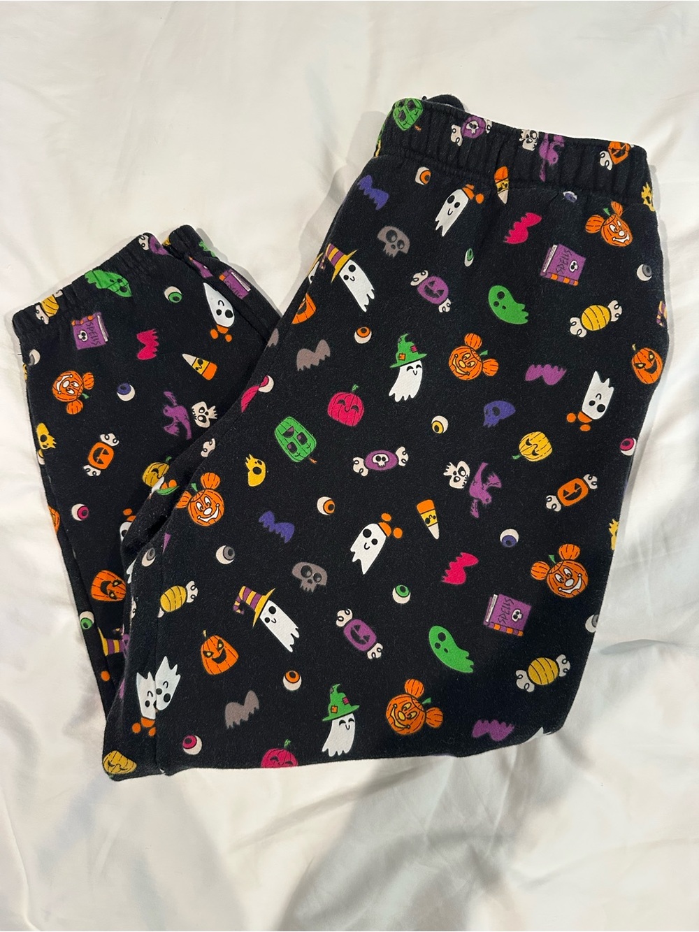 Disney Mickey Halloween Jogger Sweatpants